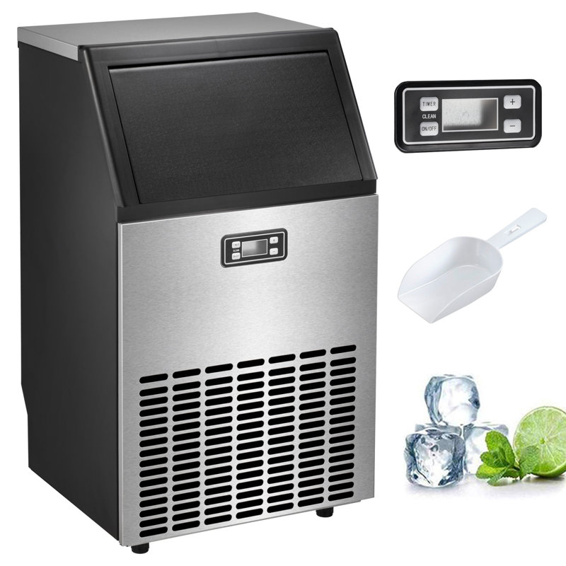 YUKOOL Commercial Machine 100 lb. Daily Production Freestanding Ice